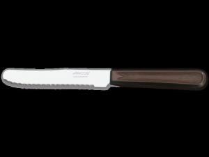 Cuchillo de mesa 105 mm. Mango marrón