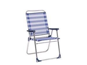 Sillón fijo seguridad aluminio fibreline con respaldo alto