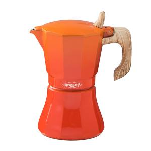 Cafetera Petra inducción Naranja