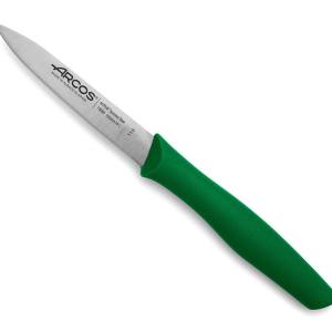 Cuchillo de cocina patatero verde
